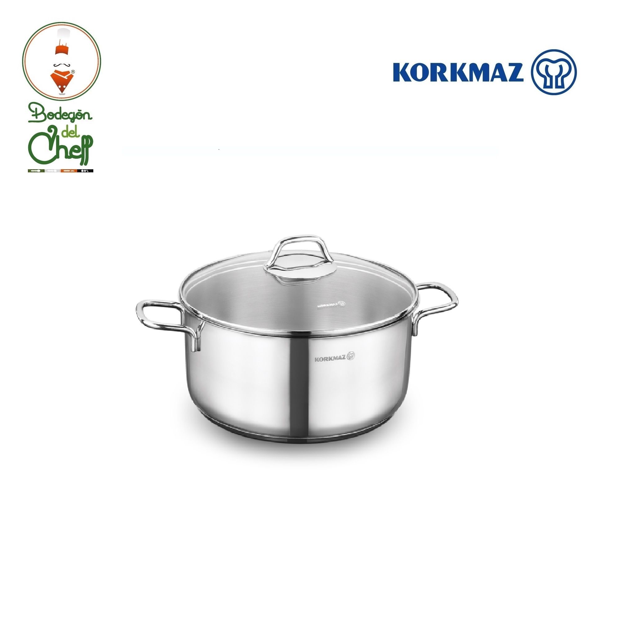 Olla acero inox 5,5 Lts - Korkmaz/Perla
