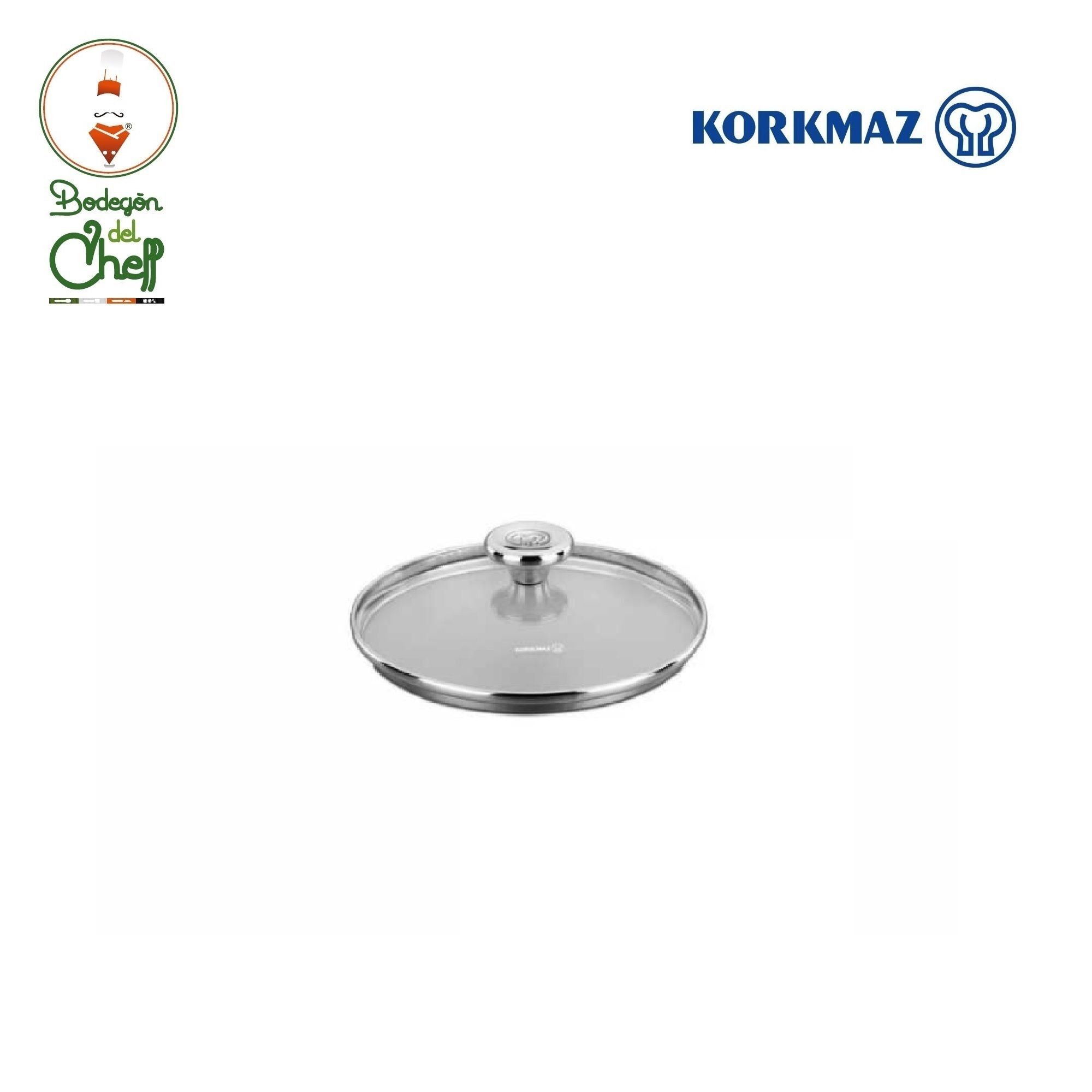 Tapa vidrio 16 cm - Korkmaz/Aroma