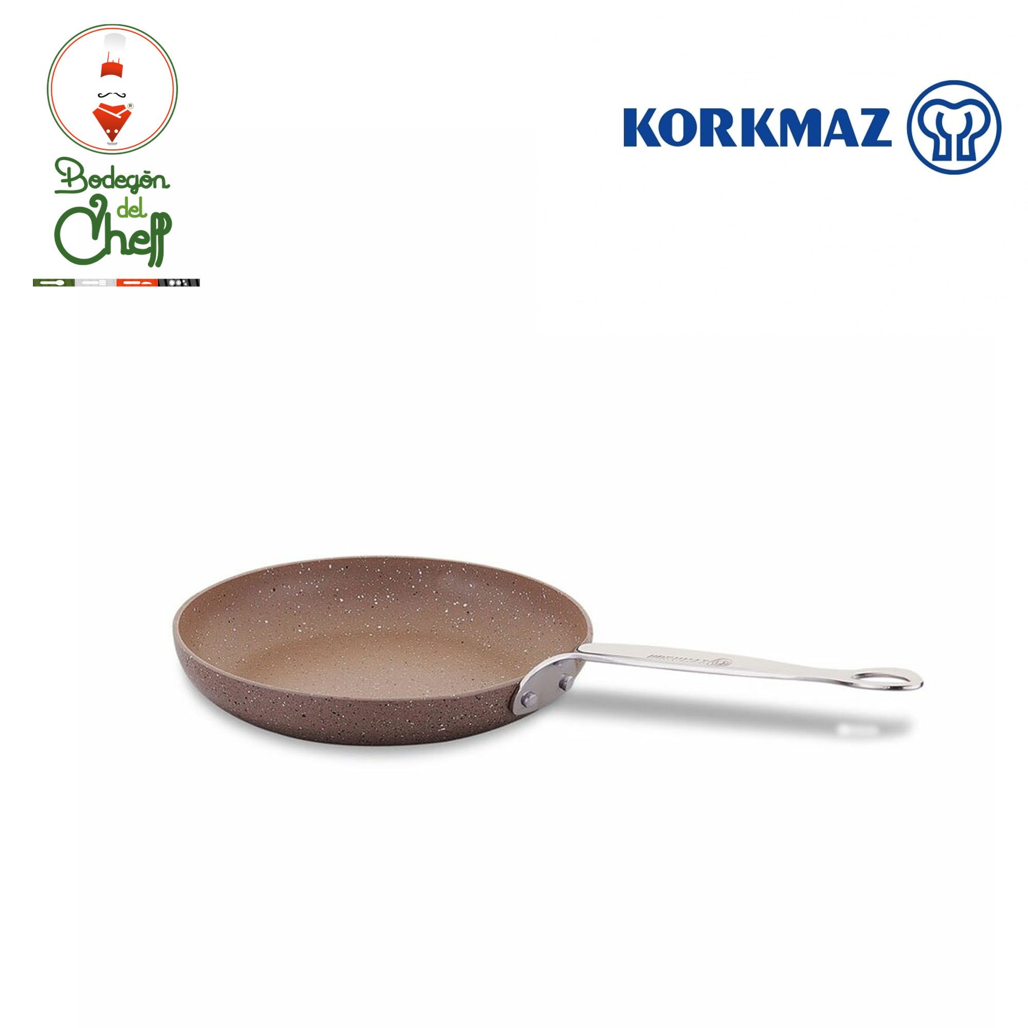 Sarten aluminio forjado ø26 cms x 4,5 cms altura 1 lts sin tapa