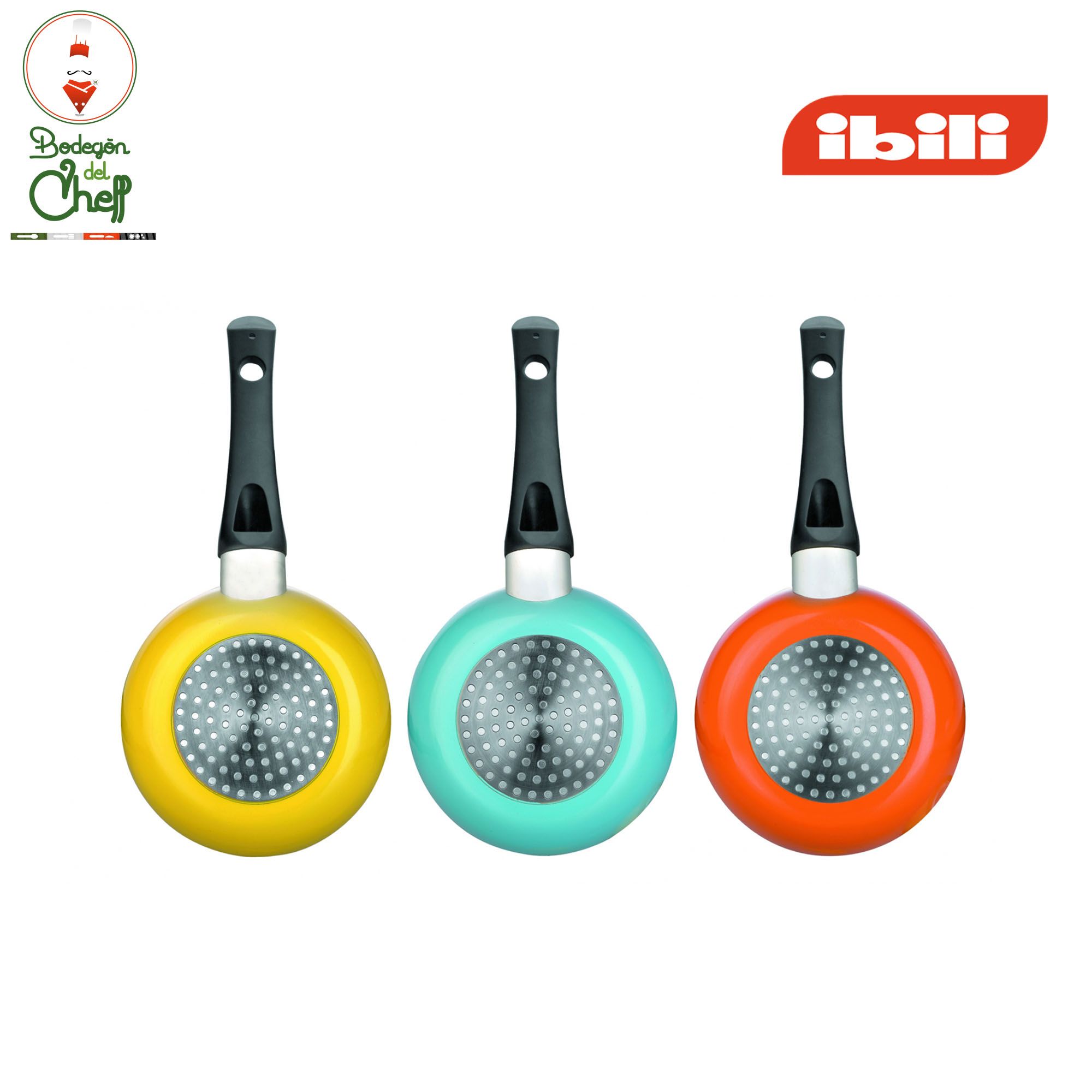 Sarten 14 cms de colores - ibili/indubasic